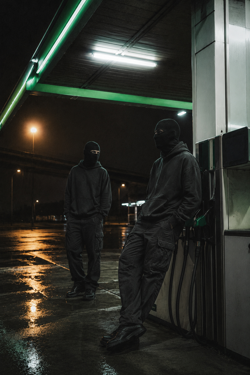 Lookbook 02 · Petrol station